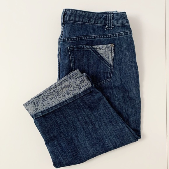 CJ Banks Denim - CJ Banks Denim Capri